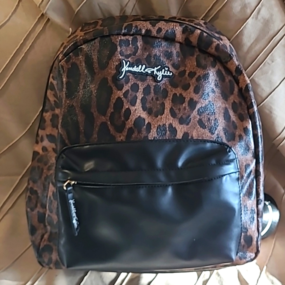 Kendall & Kylie Cheetah Print Backpack
